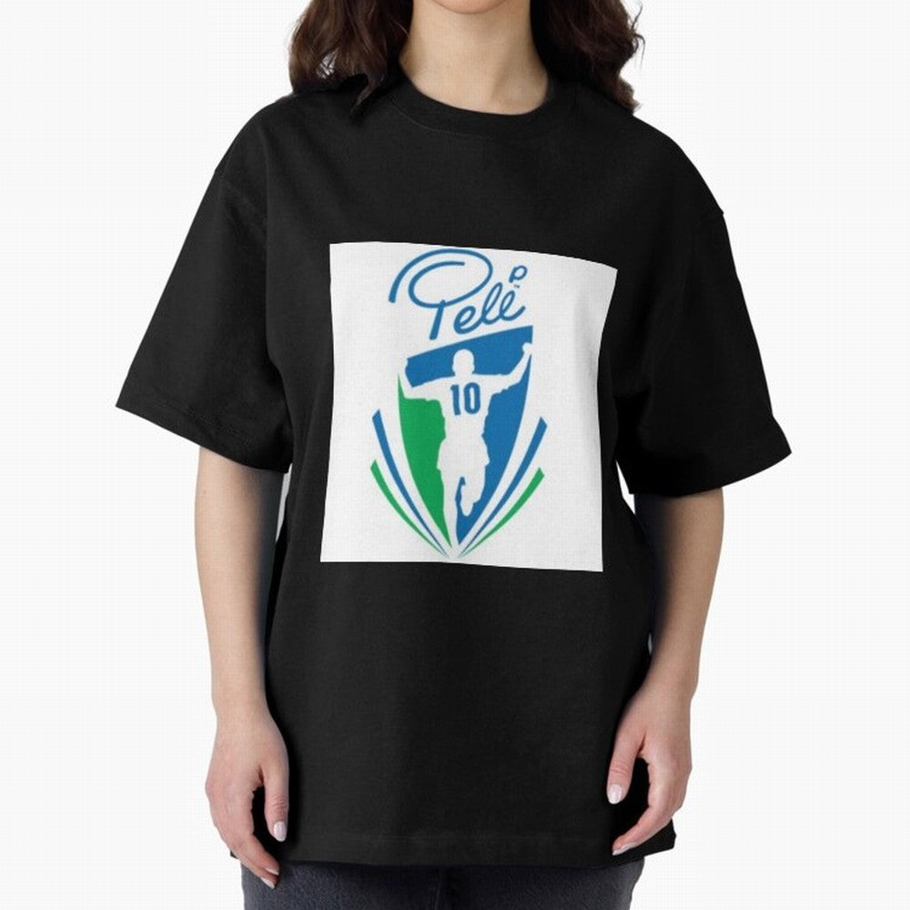Signed Pele Shirt Classic T-Shirt Back the Journey through Global Football Passion for FIFA World Cup 2026 Group Stage, Highlighting Neymar, Haaland and Cristiano Ronaldo, Spain, Sports Nostalgia, International Competition, Famous Players and