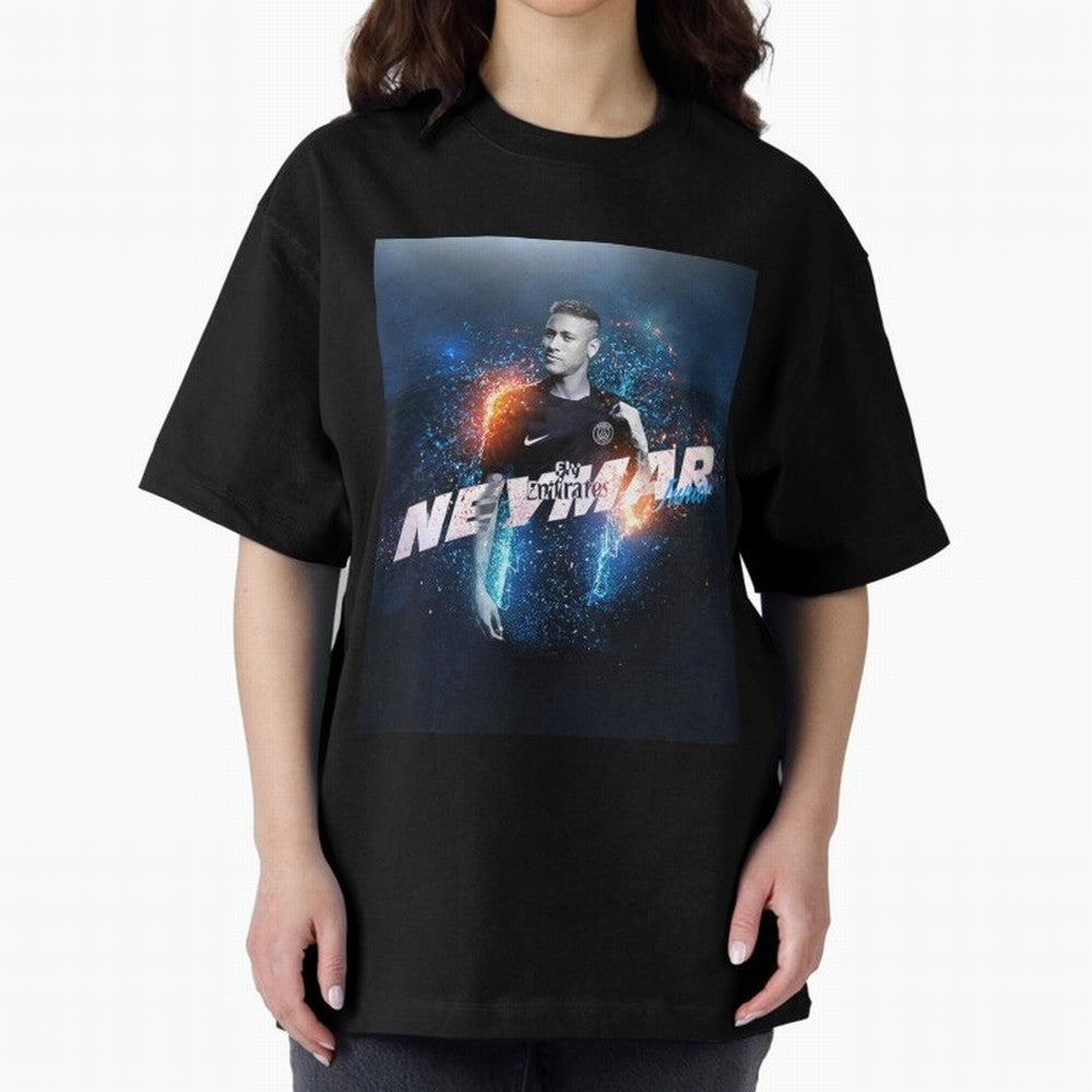 Illustration Neymar Art Classic T-Shirt Treasure FIFA World Cup 2026 for Fans of Mbappe and Neymar and Spain, Bringing Football History, Final Match Energy, Crowd Noise and Once in a Lifetime Moments; Great for Watch Parties, Sports Bars, Family