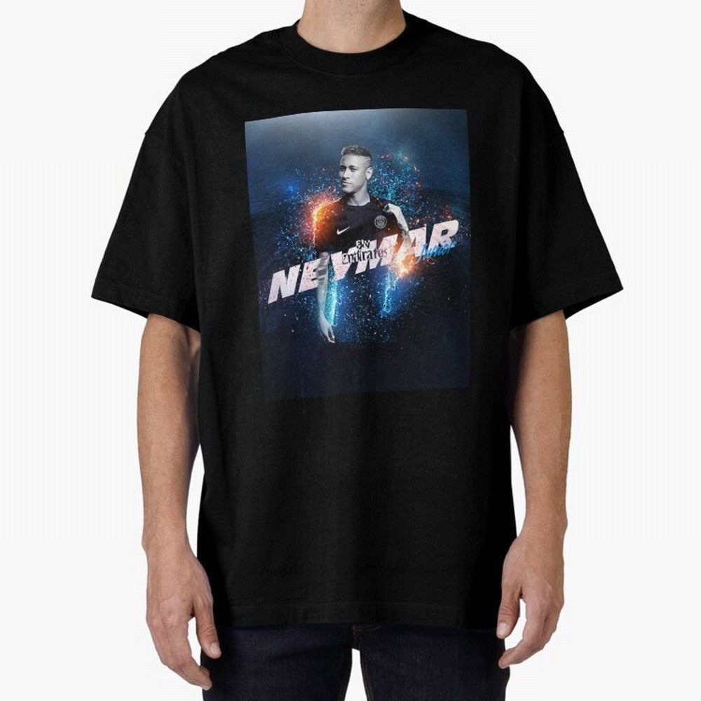 Illustration Neymar Art Classic T-Shirt Treasure FIFA World Cup 2026 for Fans of Mbappe and Neymar and Spain, Bringing Football History, Final Match Energy, Crowd Noise and Once in a Lifetime Moments; Great for Watch Parties, Sports Bars, Family