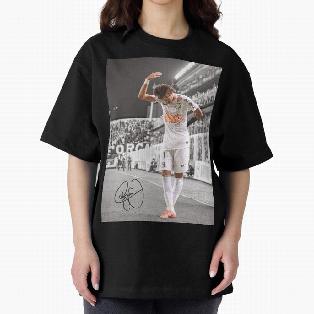 Neymar Premium T-Shirt Support Your Favorite Stars during FIFA World Cup 2026 Group Stage Highlighting Cristiano Ronaldo, Haaland and CR7, Brazil Energy, Game Day Rituals, Football Legends, Country Pride and the Road to the Final; Perfect for Fans,