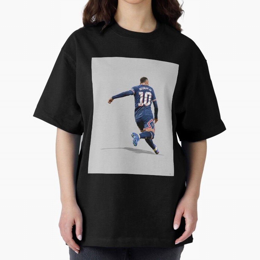 Neymar Premium T-Shirt Celebrate Golden Goal Energy in FIFA World Cup 2026 USA Canada Mexico for Fans of Messi and Cristiano Ronaldo and England, France and Netherlands, Bringing Retro Football Energy, Iconic Rivalries, Trophy Chase Drama and