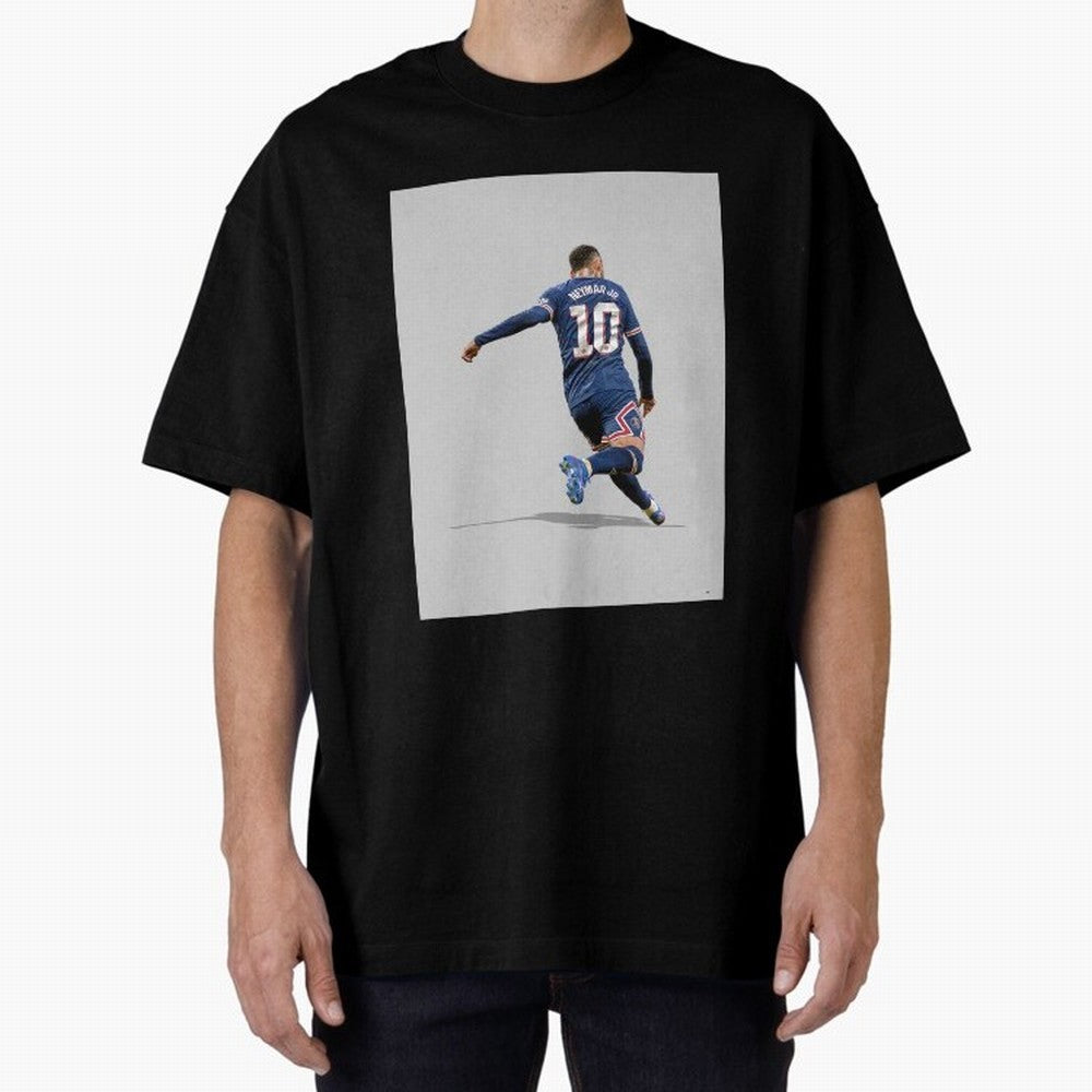 Neymar Premium T-Shirt Celebrate Golden Goal Energy in FIFA World Cup 2026 USA Canada Mexico for Fans of Messi and Cristiano Ronaldo and England, France and Netherlands, Bringing Retro Football Energy, Iconic Rivalries, Trophy Chase Drama and