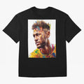 Neymar Graphic T-Shirt Bring Match Day Fire to the FIFA World Cup 2026 USA Canada Mexico Journey through Messi, CR7 and Mbappe Highlights, France Pride, Classic Soccer Heritage, Championship Pressure, Fan Loyalty and International Pride; Great for
