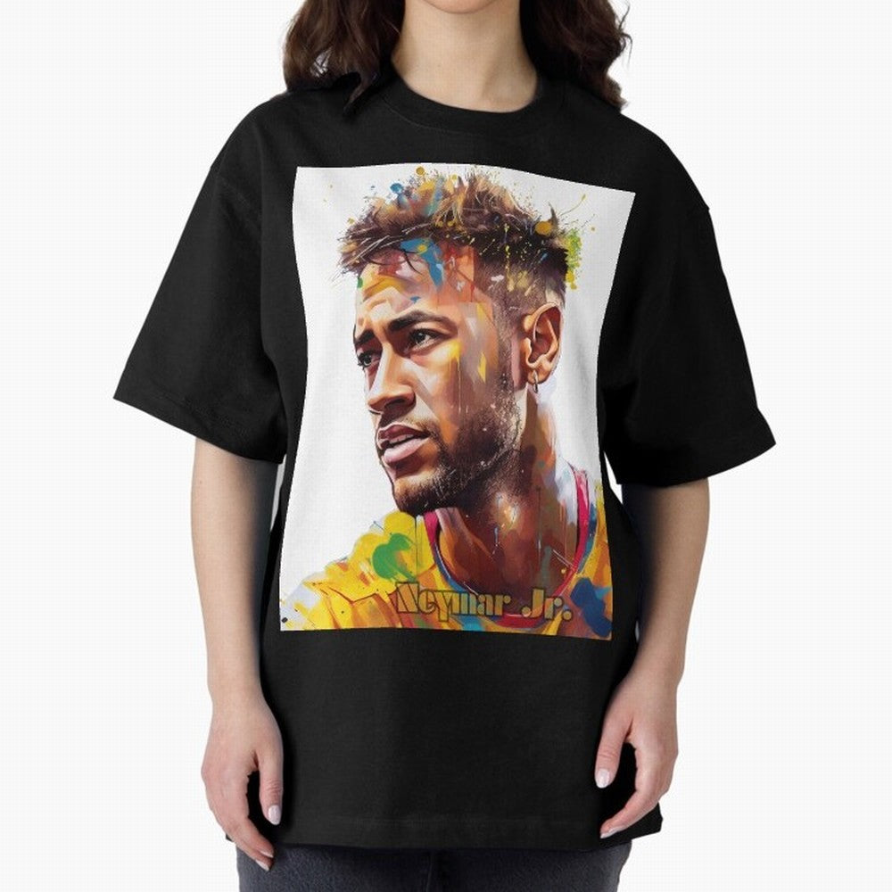 Neymar Graphic T-Shirt Bring Match Day Fire to the FIFA World Cup 2026 USA Canada Mexico Journey through Messi, CR7 and Mbappe Highlights, France Pride, Classic Soccer Heritage, Championship Pressure, Fan Loyalty and International Pride; Great for