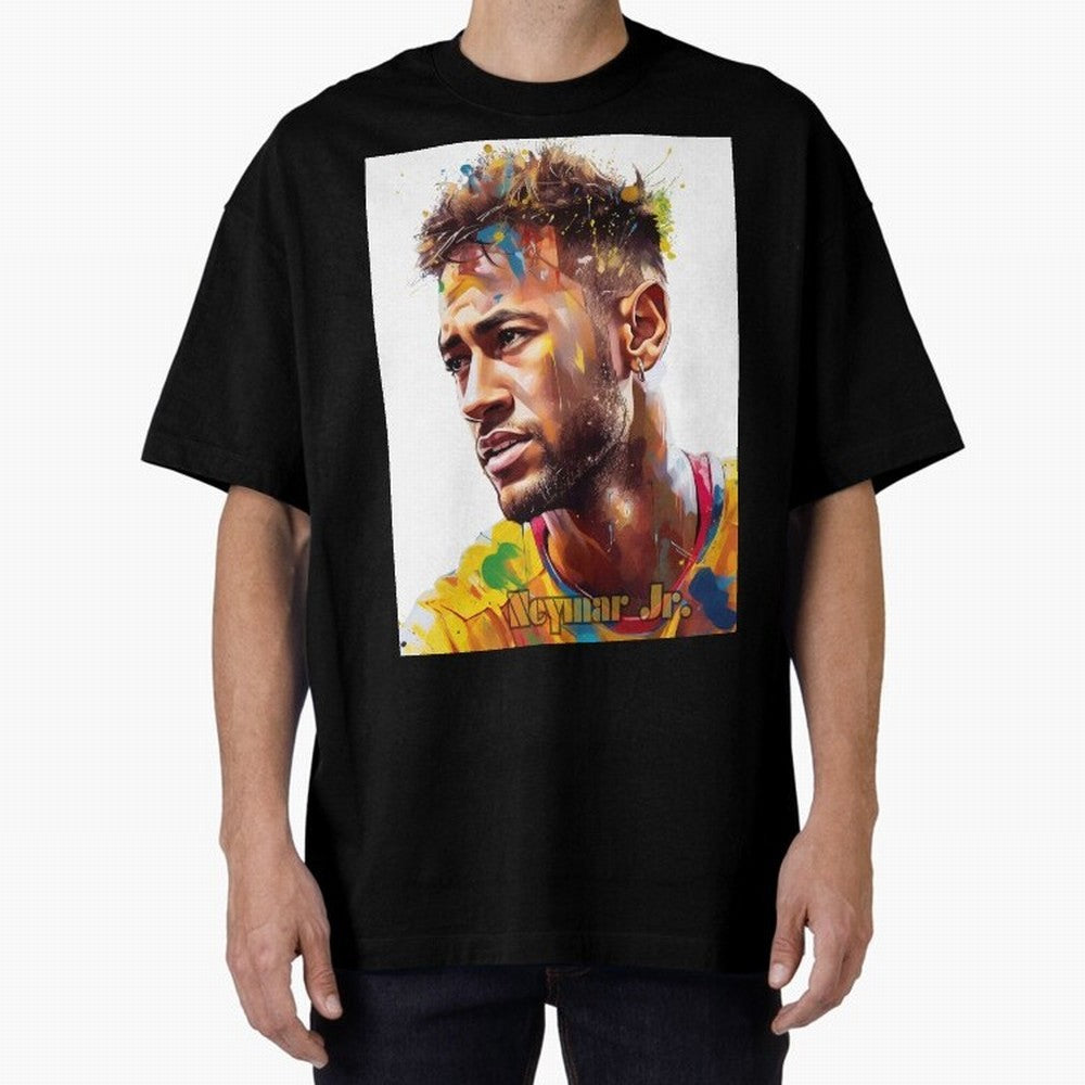 Neymar Graphic T-Shirt Bring Match Day Fire to the FIFA World Cup 2026 USA Canada Mexico Journey through Messi, CR7 and Mbappe Highlights, France Pride, Classic Soccer Heritage, Championship Pressure, Fan Loyalty and International Pride; Great for