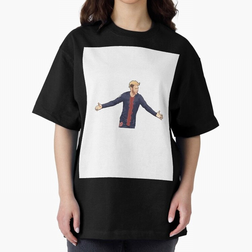 Neymar Calebration Graphic T-Shirt Experience the Global Stage of Match Day Hype around FIFA World Cup 2026 USA Canada Mexico, Messi, Neymar and Mbappe, France, Fan Favorite Moments, National Team Passion, Big Match Drama and Soccer History; Great