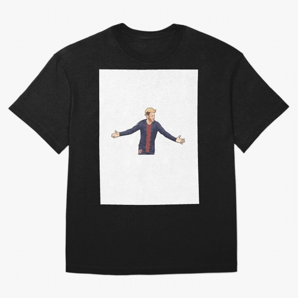 Neymar Calebration Graphic T-Shirt Experience the Global Stage of Match Day Hype around FIFA World Cup 2026 USA Canada Mexico, Messi, Neymar and Mbappe, France, Fan Favorite Moments, National Team Passion, Big Match Drama and Soccer History; Great
