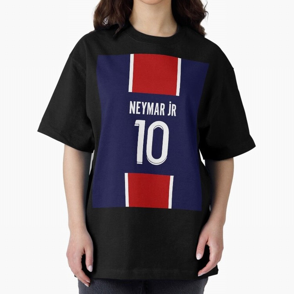 Neymar - Paris 2023 Graphic T-Shirt Fuel Match Day Hype around FIFA World Cup 2026 USA Canada Mexico, CR7 and Messi, Argentina, France and Brazil, Classic Soccer Heritage, Championship Pressure, Fan Loyalty and International Pride; Ideal for