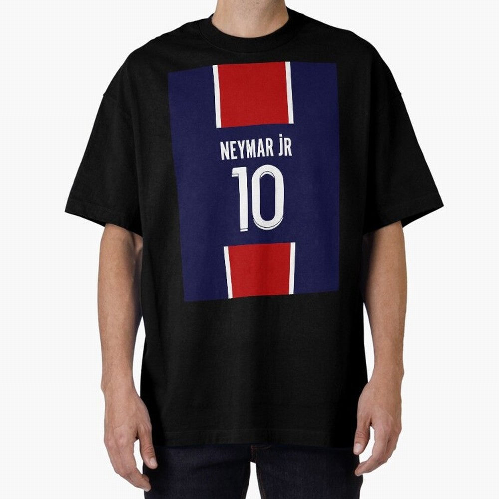 Neymar - Paris 2023 Graphic T-Shirt Fuel Match Day Hype around FIFA World Cup 2026 USA Canada Mexico, CR7 and Messi, Argentina, France and Brazil, Classic Soccer Heritage, Championship Pressure, Fan Loyalty and International Pride; Ideal for