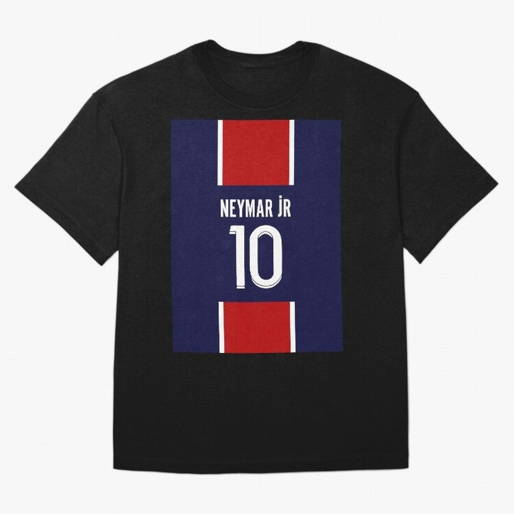 Neymar - Paris 2023 Graphic T-Shirt Fuel Match Day Hype around FIFA World Cup 2026 USA Canada Mexico, CR7 and Messi, Argentina, France and Brazil, Classic Soccer Heritage, Championship Pressure, Fan Loyalty and International Pride; Ideal for