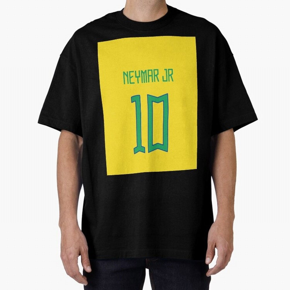 Neymar - Brazil 2022 Graphic T-Shirt Bring Retro Soccer Energy to FIFA World Cup 2026 USA Canada Mexico Spirit, Connected to Spain and Netherlands, CR7, Tournament Hype, Historic Matchups, Family Viewing Parties and Global Sports Pride; Made for