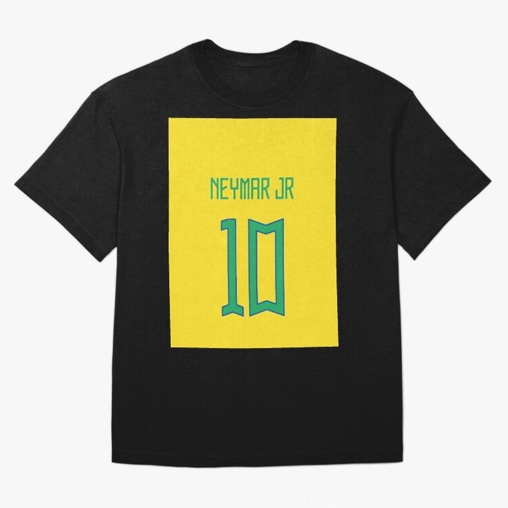 Neymar - Brazil 2022 Graphic T-Shirt Bring Retro Soccer Energy to FIFA World Cup 2026 USA Canada Mexico Spirit, Connected to Spain and Netherlands, CR7, Tournament Hype, Historic Matchups, Family Viewing Parties and Global Sports Pride; Made for