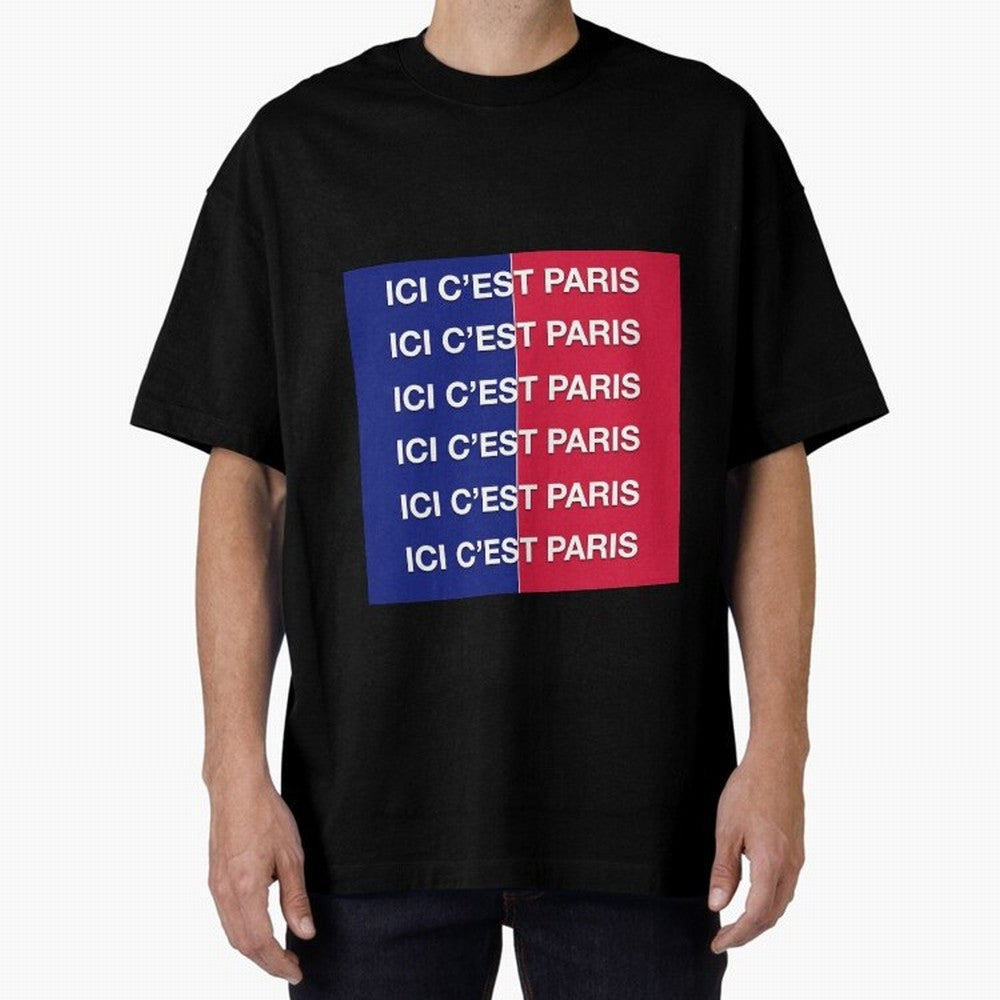 ICI C'EST PARIS Premium T-Shirt Make Game Day About FIFA World Cup 2026 Group Stage Spirit, Made for France, Messi, Game Day Rituals, Football Legends, Country Pride and the Road to the Final; Perfect for People Who Love Argentina, Brazil, France,