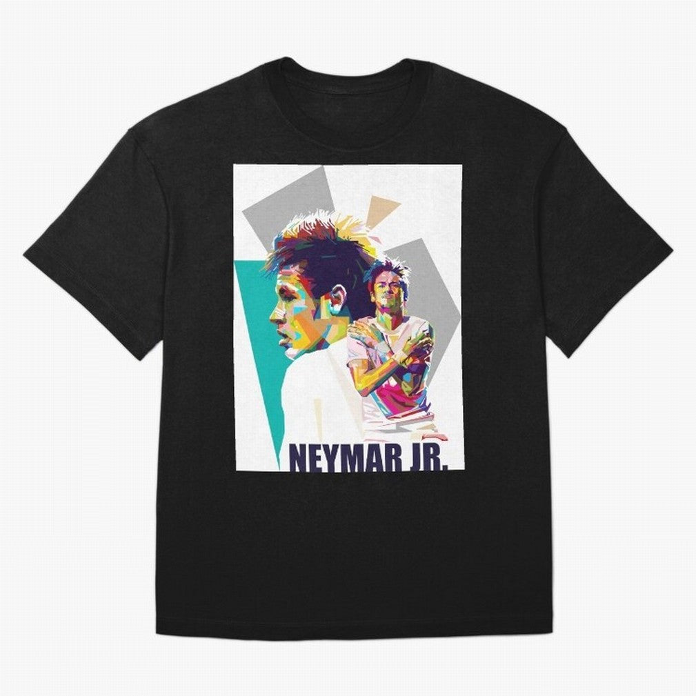 Young Neymar WPAP art Premium T-Shirt Support Your Favorite Stars during the FIFA World Cup 2026 Journey through Neymar Highlights, England Pride, Football History, Final Match Energy, Crowd Noise and Once in a Lifetime Moments; Perfect for