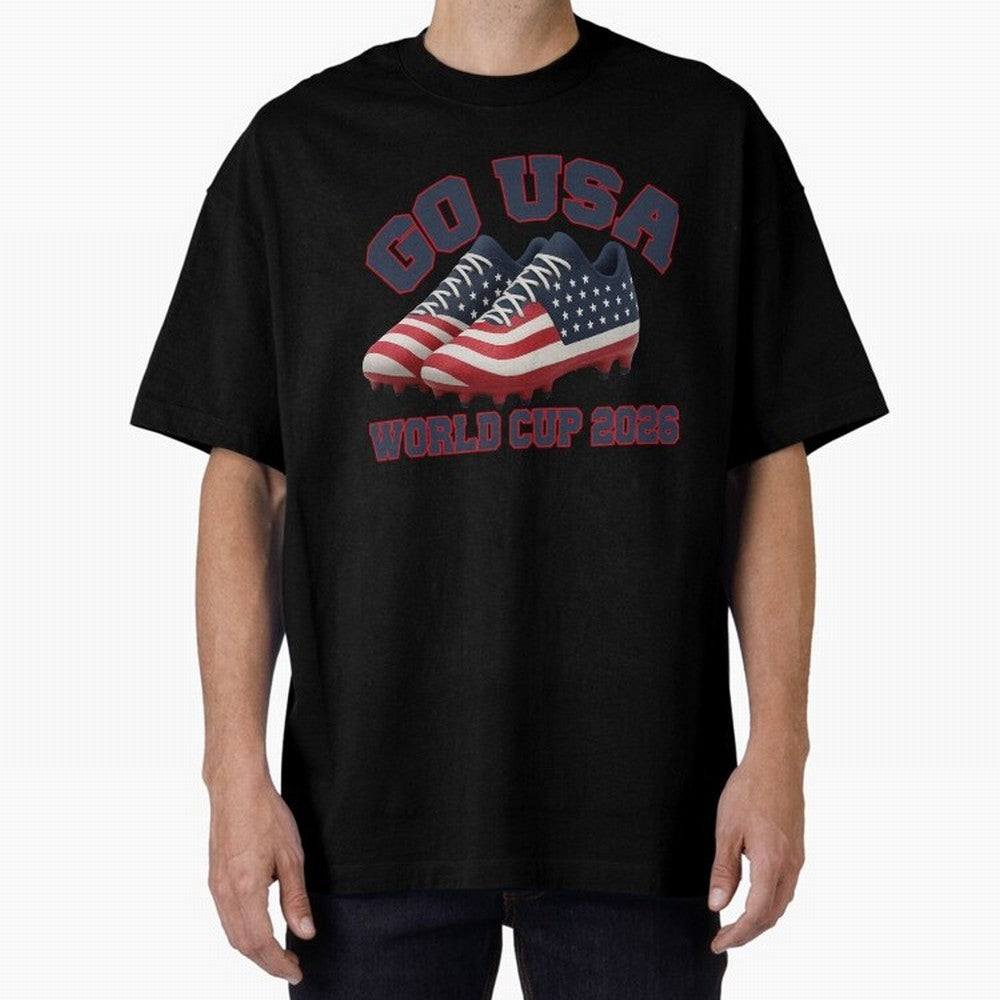 Go USA!. USA 2026, World Cup 2026, World Cup soccer, USA Soccer, USA Men Classic T-Shirt Keep Football History Alive during the FIFA World Cup 2026 USA Canada Mexico Journey through CR7 and Messi Highlights, Argentina and Brazil Pride, Worldwide
