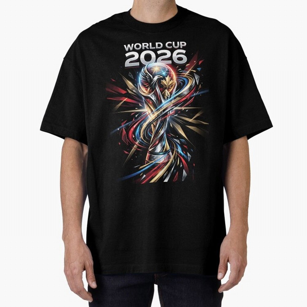 FIFA World Cup 2026 Classic T-Shirt Celebrate Football Heritage in FIFA World Cup 2026 Spirit, Celebrating Portugal, Messi, Neymar and Mbappe, Match Day Excitement, Supporter Culture, Golden Goals and Global Football Passion; Perfect for Fans,