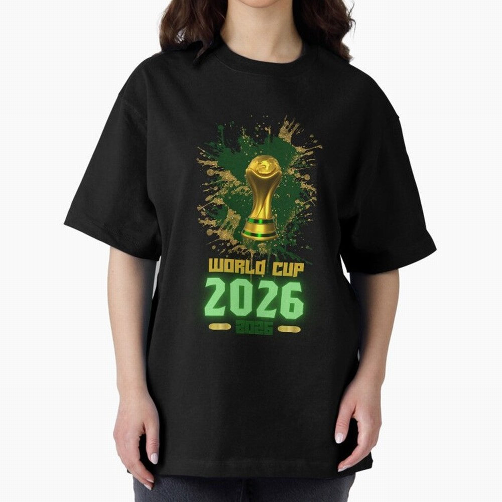 World Cup 2026 Soccer Tournament 2026 Classic T-Shirt Feel Global Football Passion for FIFA World Cup 2026, Inspired by Cristiano Ronaldo, Portugal, Spain and Germany, Retro Football Energy, Iconic Rivalries, Trophy Chase Drama and Stadium