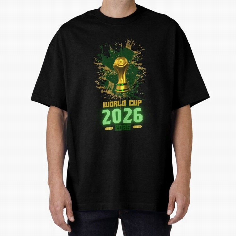World Cup 2026 Soccer Tournament 2026 Classic T-Shirt Feel Global Football Passion for FIFA World Cup 2026, Inspired by Cristiano Ronaldo, Portugal, Spain and Germany, Retro Football Energy, Iconic Rivalries, Trophy Chase Drama and Stadium