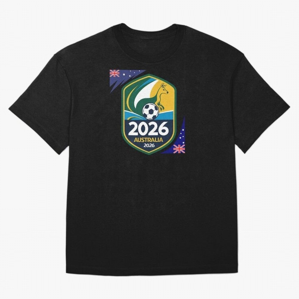 Australia WC2026 Classic T-Shirt Mark FIFA World Cup 2026 Spirit, Capturing Argentina, Mbappe and Neymar, Global Supporter Spirit, Legendary Goals, National Colors and Tournament Celebration; Ideal for Passionate Fans Who Love Underdog Stories,