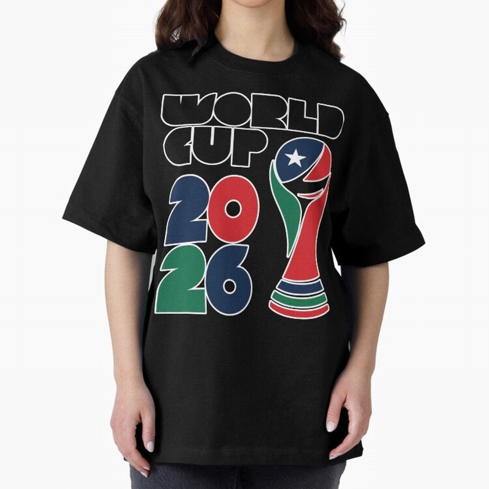 Minimalist Funky World Cup 2026 Design Classic T-Shirt Celebrate Classic Football Spirit in FIFA World Cup 2026 Group Stage for Fans of Haaland and Mbappe and Argentina, Bringing Football History, Final Match Energy, Crowd Noise and Once in a