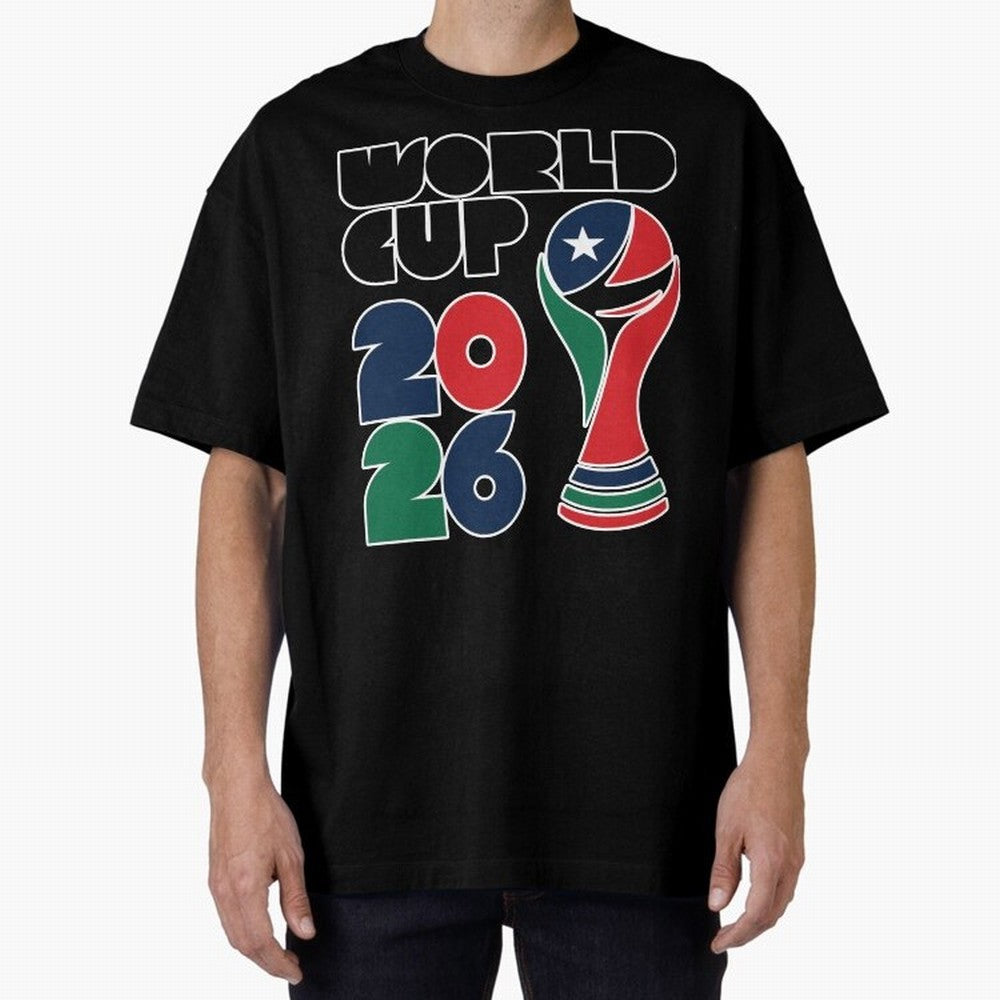 Minimalist Funky World Cup 2026 Design Classic T-Shirt Celebrate Classic Football Spirit in FIFA World Cup 2026 Group Stage for Fans of Haaland and Mbappe and Argentina, Bringing Football History, Final Match Energy, Crowd Noise and Once in a