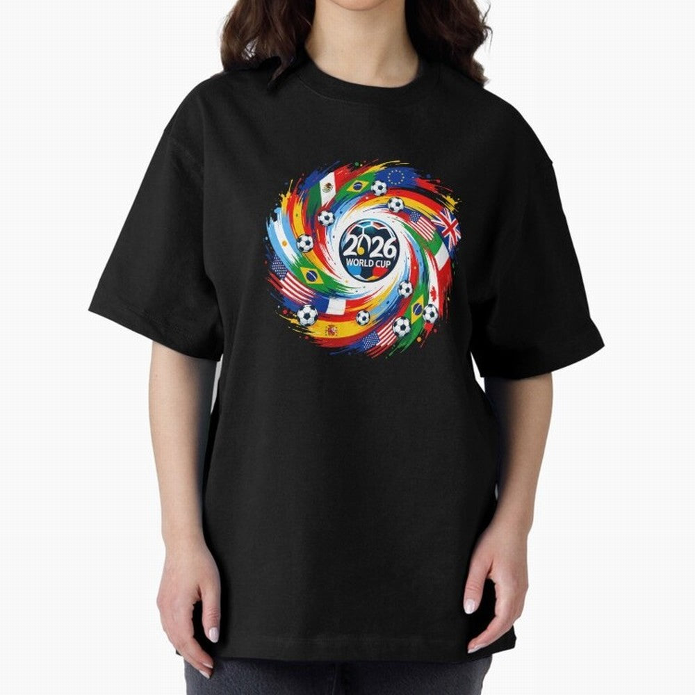 2026 World Cup, FIFA World Cup 2026 Soccer Classic T-Shirt Show Support during the FIFA World Cup 2026 Group Stage Journey through Messi, CR7 and Mbappe Highlights, Spain and Netherlands Pride, Football History, Final Match Energy, Crowd Noise and