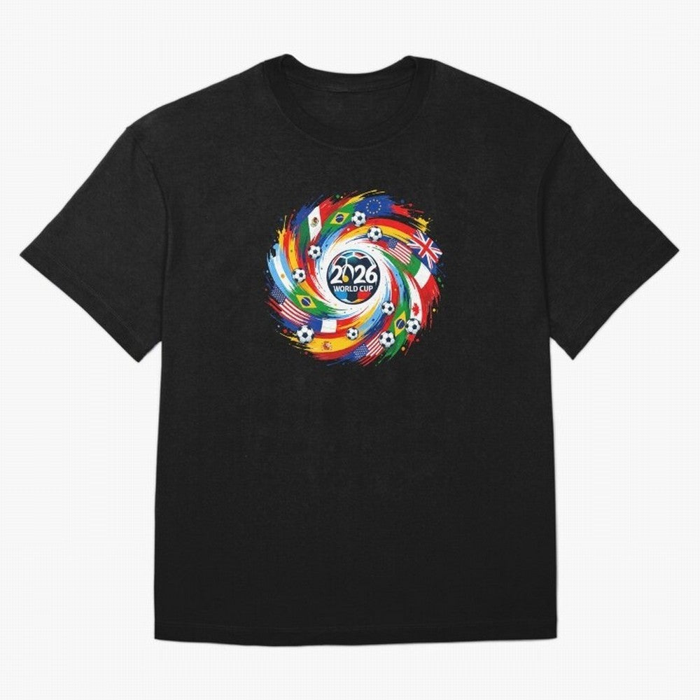 2026 World Cup, FIFA World Cup 2026 Soccer Classic T-Shirt Show Support during the FIFA World Cup 2026 Group Stage Journey through Messi, CR7 and Mbappe Highlights, Spain and Netherlands Pride, Football History, Final Match Energy, Crowd Noise and