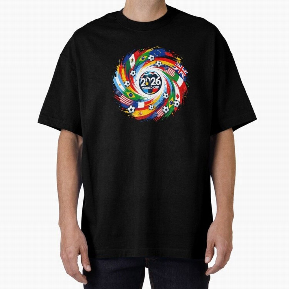 2026 World Cup, FIFA World Cup 2026 Soccer Classic T-Shirt Show Support during the FIFA World Cup 2026 Group Stage Journey through Messi, CR7 and Mbappe Highlights, Spain and Netherlands Pride, Football History, Final Match Energy, Crowd Noise and