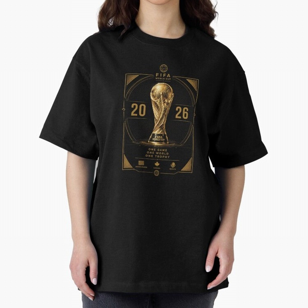 World Cup Classic T-Shirt Celebrate Golden Goal Energy in the FIFA World Cup 2026 USA Canada Mexico Journey through Mbappe and Neymar Highlights, England and Germany Pride, Supporter Pride, Iconic Celebrations, Legendary Names and Global Match Day