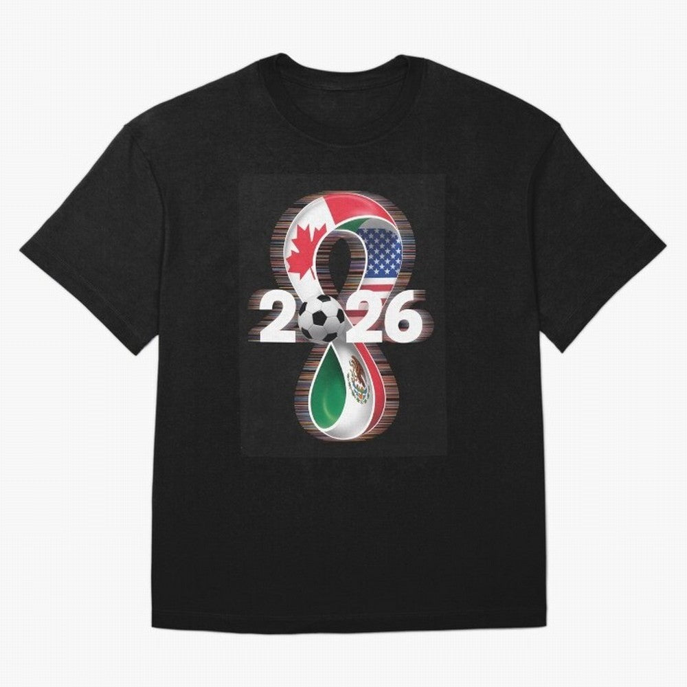 USA Canada Mexico soccer football 2026 Classic T-Shirt Carry National Pride through the FIFA World Cup 2026 Journey through Messi Highlights, Spain and Netherlands Pride, Football History, Final Match Energy, Crowd Noise and Once in a Lifetime