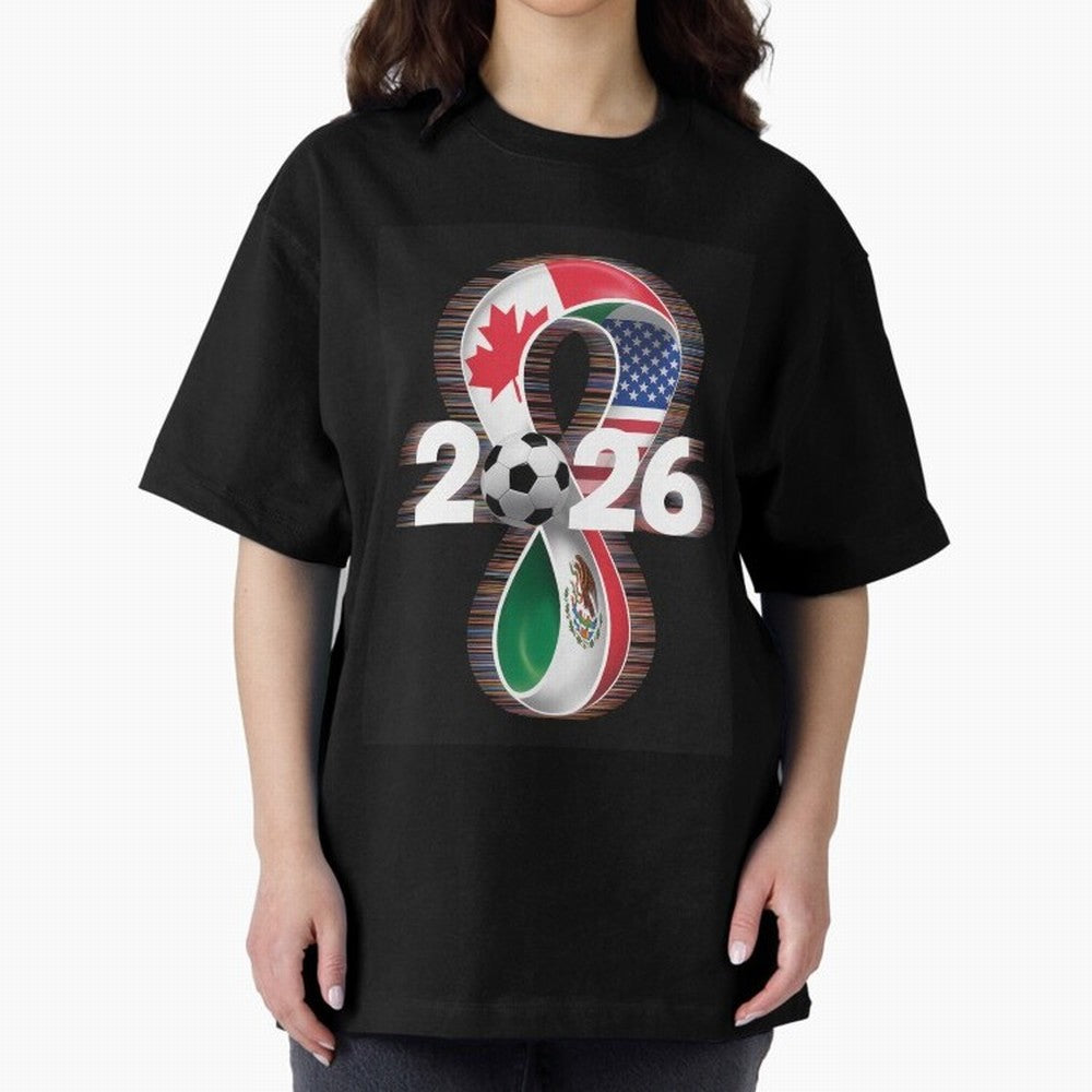 USA Canada Mexico soccer football 2026 Classic T-Shirt Carry National Pride through the FIFA World Cup 2026 Journey through Messi Highlights, Spain and Netherlands Pride, Football History, Final Match Energy, Crowd Noise and Once in a Lifetime