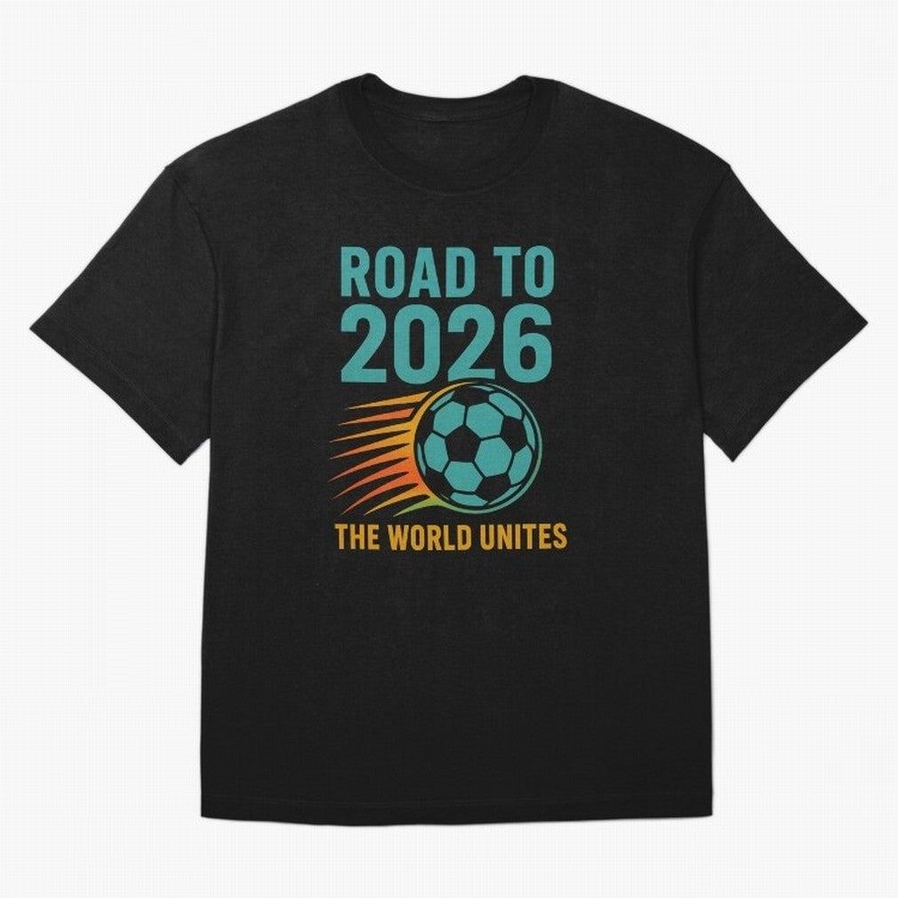 The World Unites Classic T-Shirt Share FIFA World Cup 2026 Spirit, Filled with Argentina, France and Brazil, Cristiano Ronaldo, Classic Soccer Heritage, Championship Pressure, Fan Loyalty and International Pride; Perfect for Supporters Who Want