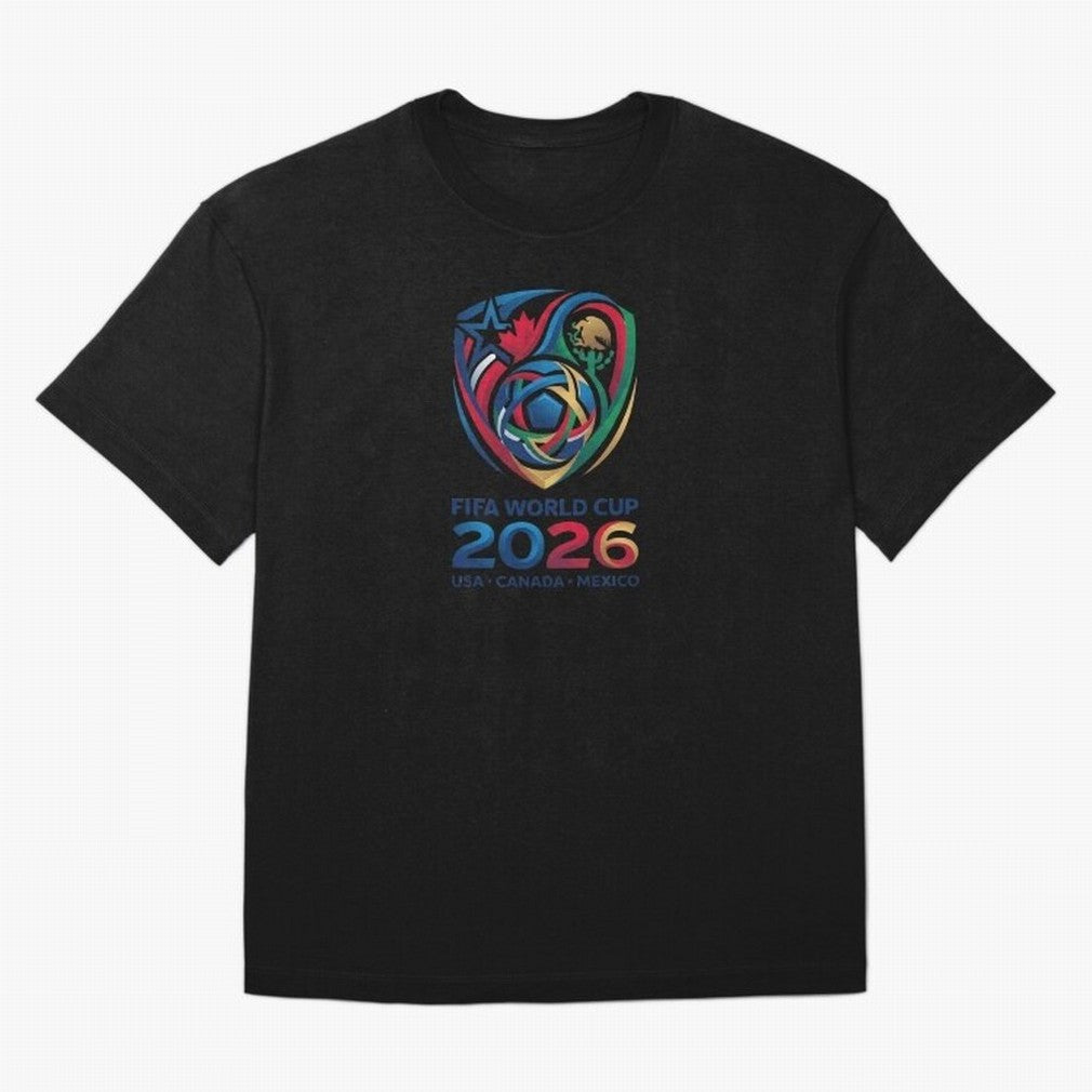 World Cup 2026 Fan Design ¨C United by Football Classic T-Shirt Stand Out with Spirit from FIFA World Cup 2026 USA Canada Mexico Driven by Cristiano Ronaldo, Haaland and CR7, Brazil Energy, Football History, Final Match Energy, Crowd Noise and Once