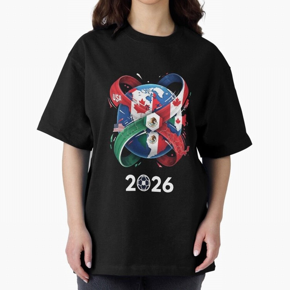 World United by Football 2026 Classic T-Shirt Celebrate the Next Chapter of FIFA World Cup 2026 USA Canada Mexico Filled with Neymar, Spain Energy, Soccer Culture, Superstar Moments, National Team Dreams and Competitive Fire; Made for Die Hard