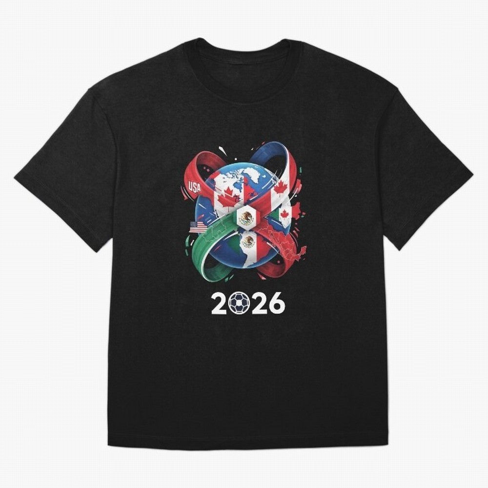 World United by Football 2026 Classic T-Shirt Celebrate the Next Chapter of FIFA World Cup 2026 USA Canada Mexico Filled with Neymar, Spain Energy, Soccer Culture, Superstar Moments, National Team Dreams and Competitive Fire; Made for Die Hard