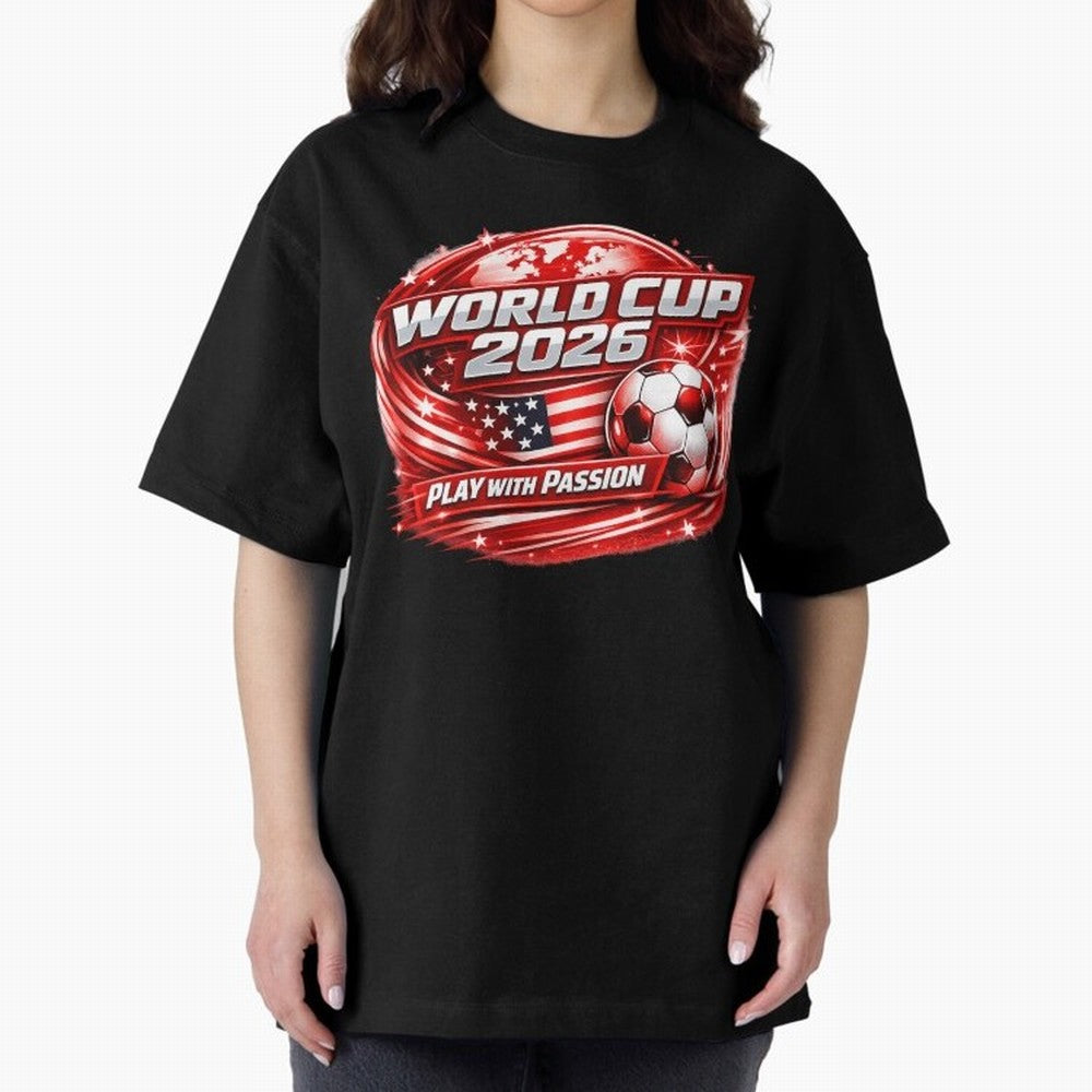 World Cup 2026 Classic T-Shirt Celebrate Fan Favorites in FIFA World Cup 2026 for Fans of CR7 and Messi and England, Bringing Championship Spirit, Famous Goals, Roaring Crowds and International Football Unity; Great for Watch Parties, Sports Bars,