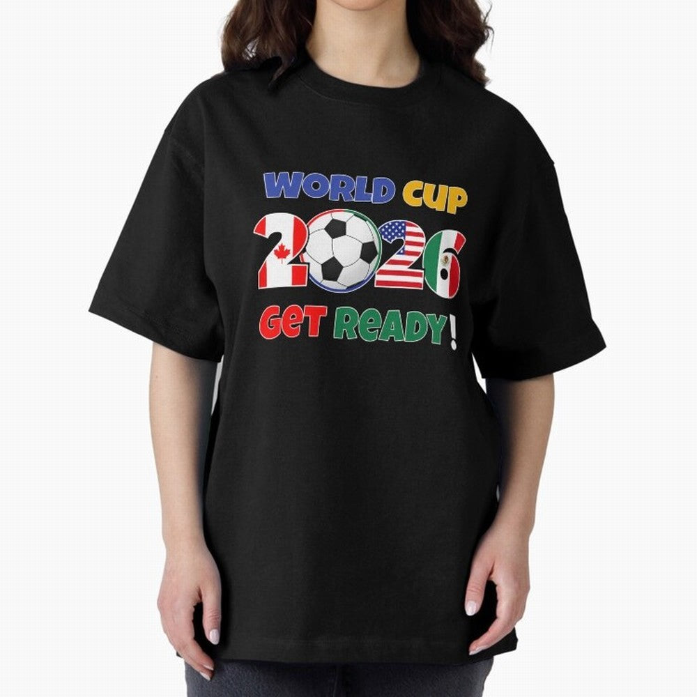 World Cup 2026, World Cup 2026, Soccer Fan Graphic, Football Lover Classic T-Shirt Turn Up for FIFA World Cup 2026 USA Canada Mexico for Fans of Neymar, Haaland and Cristiano Ronaldo and Argentina and Brazil, Bringing Classic Soccer Heritage,