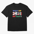 World Cup 2026, World Cup 2026, Soccer Fan Graphic, Football Lover Classic T-Shirt Turn Up for FIFA World Cup 2026 USA Canada Mexico for Fans of Neymar, Haaland and Cristiano Ronaldo and Argentina and Brazil, Bringing Classic Soccer Heritage,