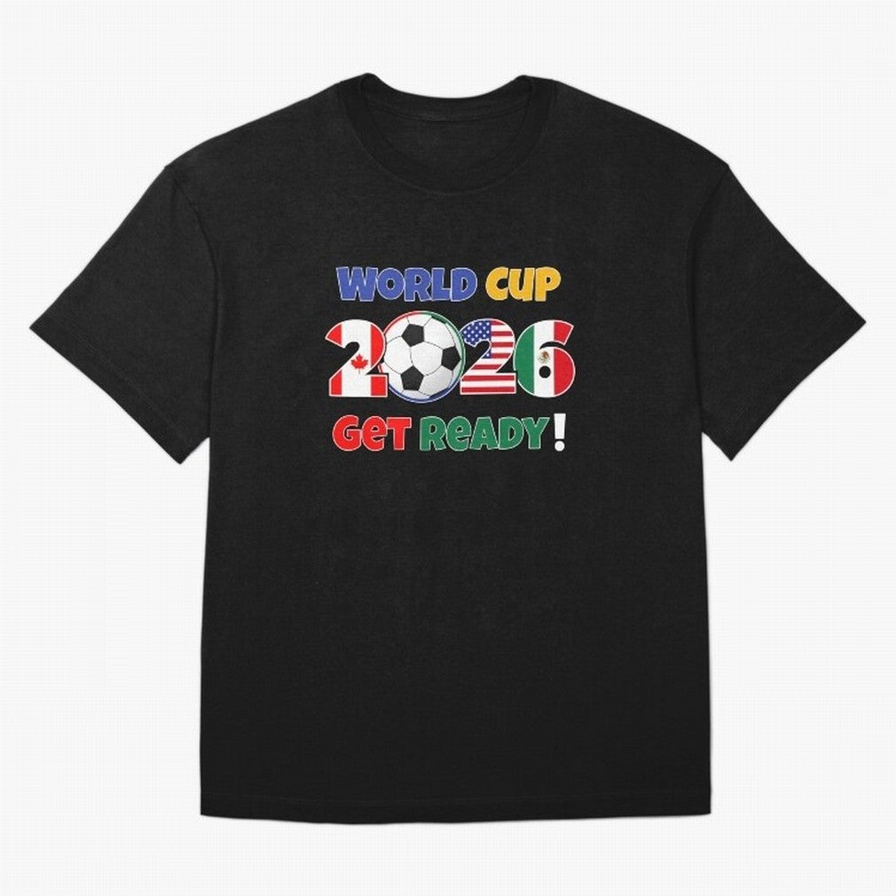 World Cup 2026, World Cup 2026, Soccer Fan Graphic, Football Lover Classic T-Shirt Turn Up for FIFA World Cup 2026 USA Canada Mexico for Fans of Neymar, Haaland and Cristiano Ronaldo and Argentina and Brazil, Bringing Classic Soccer Heritage,