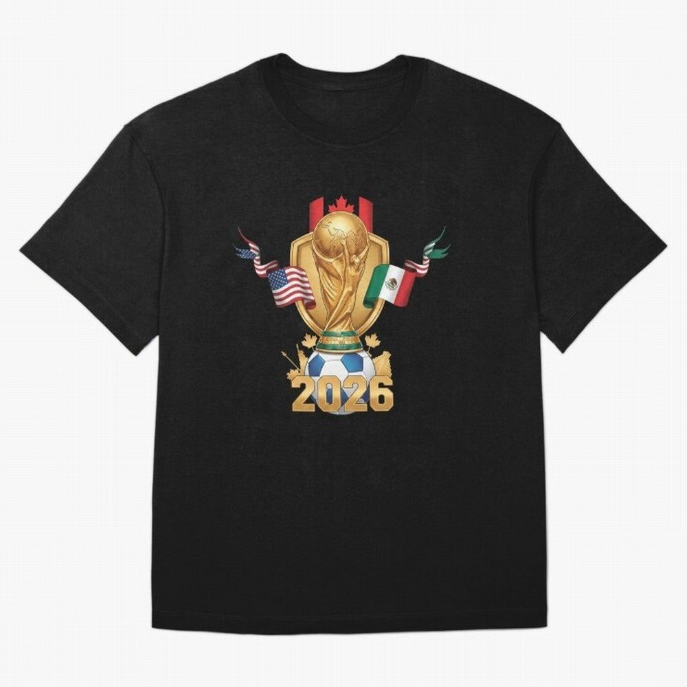 Waves of Victory 2026 Classic T-Shirt Fuel Your Fan Pride for FIFA World Cup 2026 Spirit, Celebrating England, France and Netherlands, Messi, Global Supporter Spirit, Legendary Goals, National Colors and Tournament Celebration; Made for Collectors