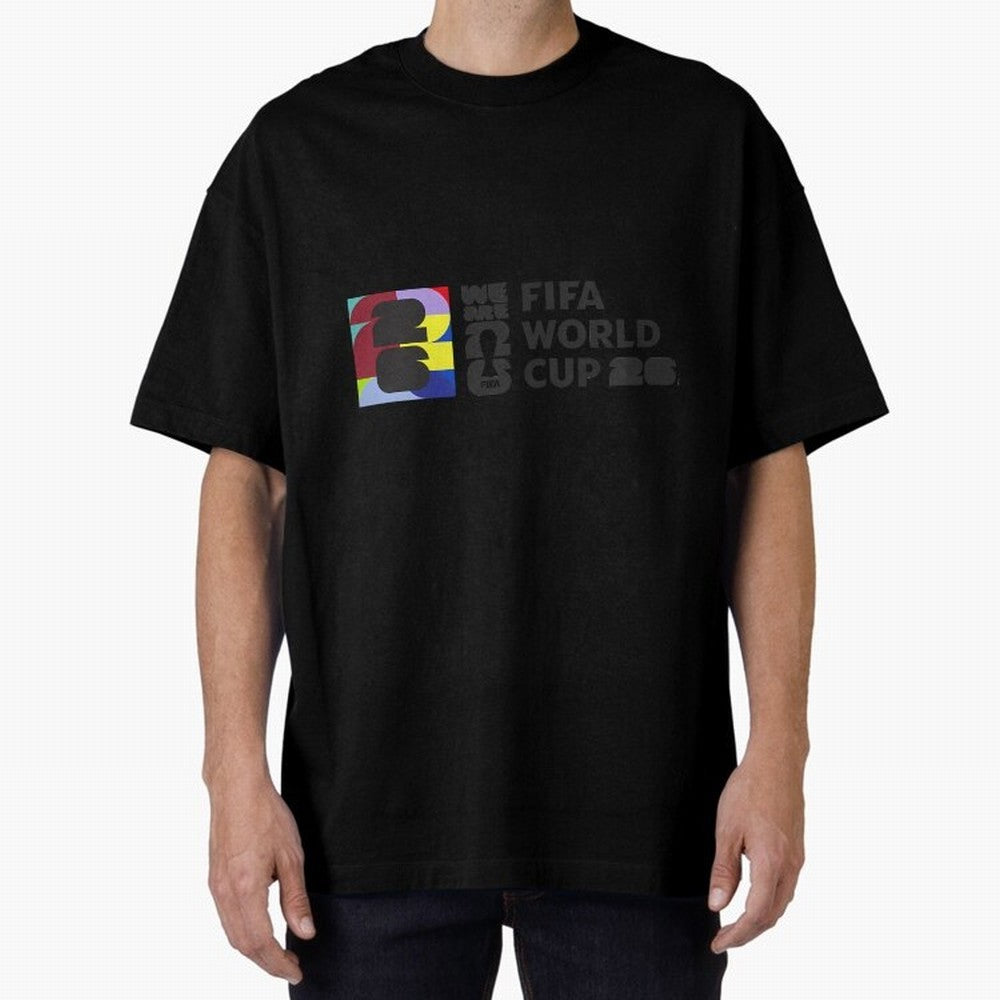 World Cup26 Event Colorblock Classic T-Shirt Make Every Kick Count in FIFA World Cup 2026 Filled with Cristiano Ronaldo, Haaland and CR7, Brazil Energy, Fan Favorite Moments, National Team Passion, Big Match Drama and Soccer History; Ideal for Fans
