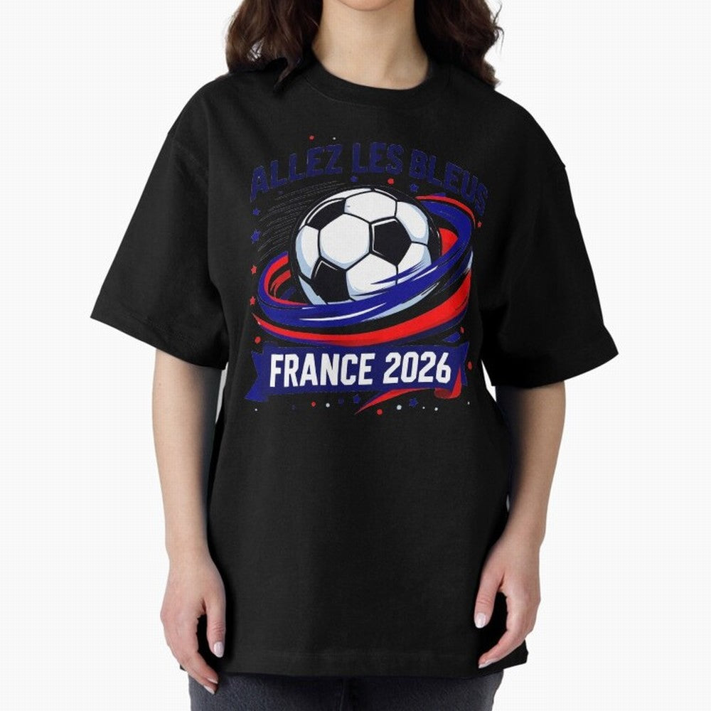 France Fan Art World Cup 2026 Classic T-Shirt Mark FIFA World Cup 2026 USA Canada Mexico with Mbappe, Brazil Energy, Sports Nostalgia, International Competition, Famous Players and Unforgettable Victories; Great for Watch Parties, Sports Bars,