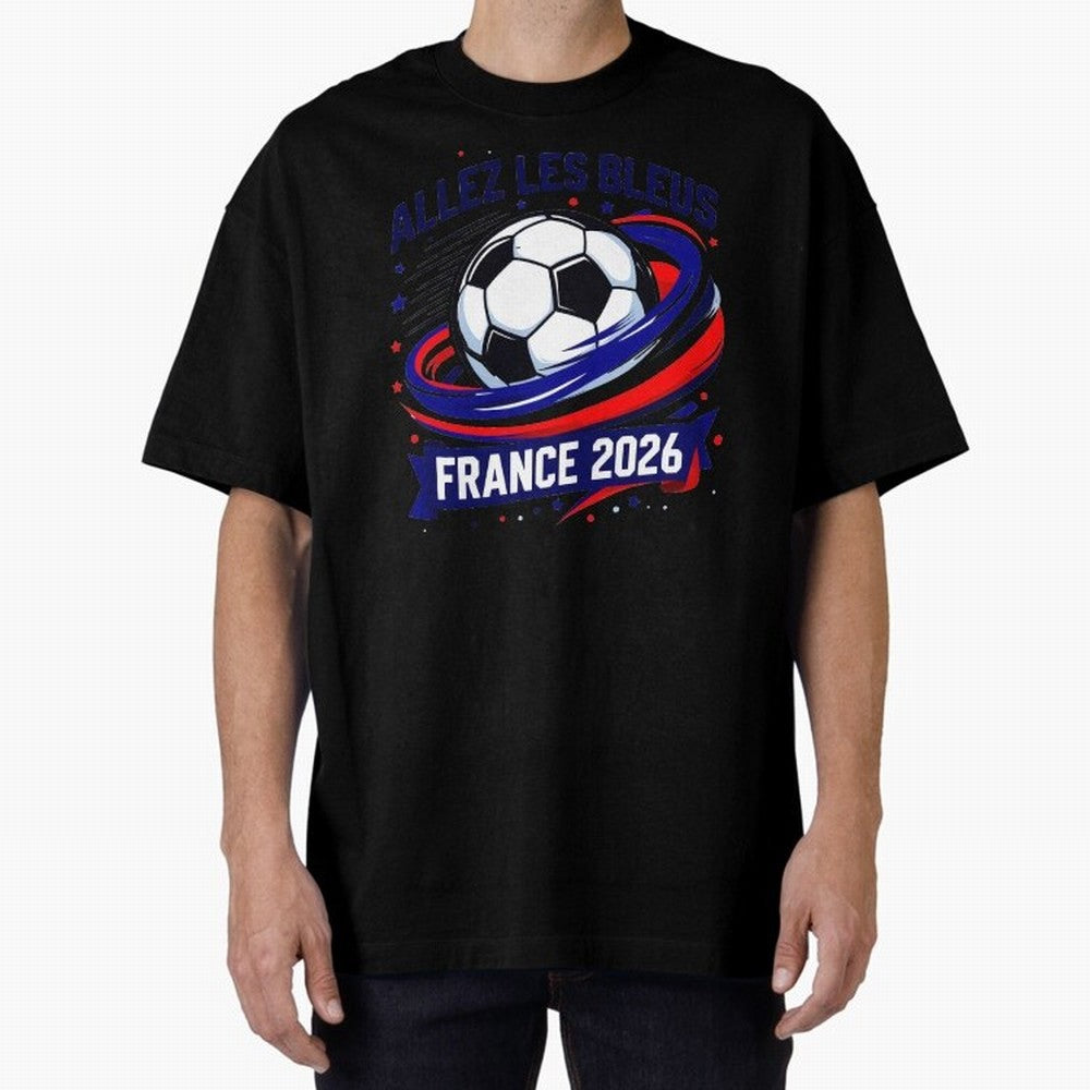 France Fan Art World Cup 2026 Classic T-Shirt Mark FIFA World Cup 2026 USA Canada Mexico with Mbappe, Brazil Energy, Sports Nostalgia, International Competition, Famous Players and Unforgettable Victories; Great for Watch Parties, Sports Bars,