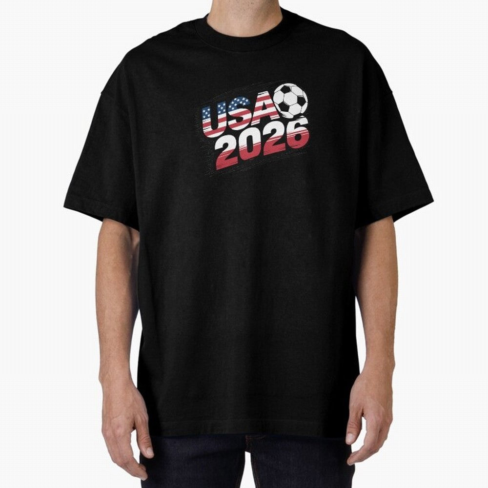 USA 2026 Soccer Classic T-Shirt Celebrate the Biggest Stage of FIFA World Cup 2026 Group Stage for Fans of Cristiano Ronaldo, Haaland and CR7 and Portugal, Bringing Championship Spirit, Famous Goals, Roaring Crowds and International Football Unity;