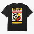Elegant and Geometrical Germany World Cup 2026 Poster Classic T-Shirt Bring Trophy Dreams to FIFA World Cup 2026 Inspired by Cristiano Ronaldo, Haaland and CR7, Spain Energy, Worldwide Fan Energy, Dramatic Goals, Stadium Lights and Championship