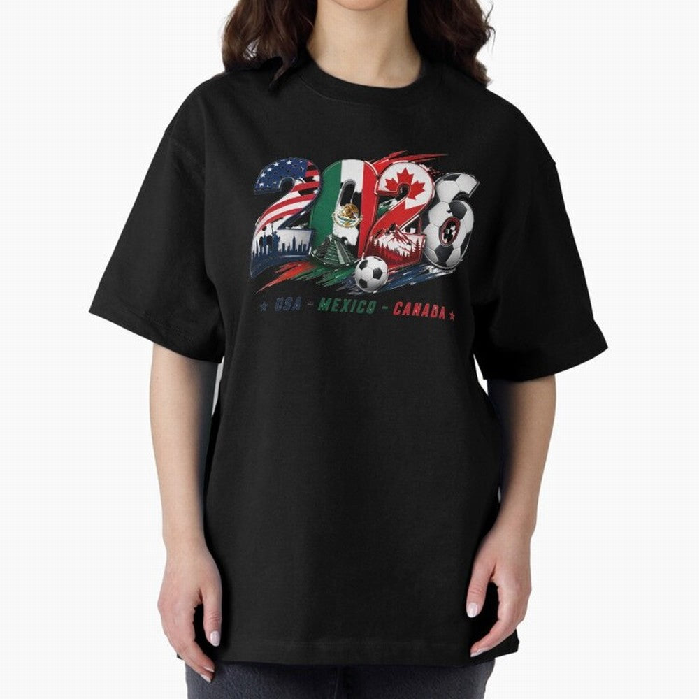 United by Football 2026 North America Soccer Design Classic T-Shirt Honor Champions and Dreams in FIFA World Cup 2026 Made for Haaland and Mbappe, England, France and Netherlands Energy, Football Festival Excitement, Trophy Ambitions, Country