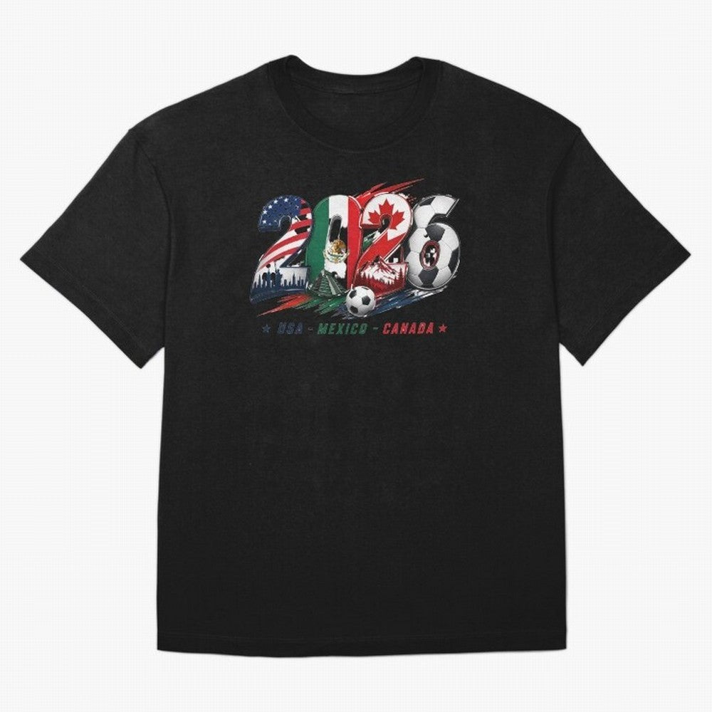 United by Football 2026 North America Soccer Design Classic T-Shirt Honor Champions and Dreams in FIFA World Cup 2026 Made for Haaland and Mbappe, England, France and Netherlands Energy, Football Festival Excitement, Trophy Ambitions, Country