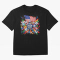 2026 Soccer World Cup United States Mexico Canada Football Championship Tournament Classic T-Shirt Create Global Football Passion for FIFA World Cup 2026 USA Canada Mexico, Celebrating Messi and Cristiano Ronaldo, Netherlands, Championship Spirit,
