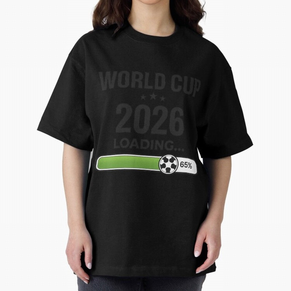 Copy of World Cup 2026 Loading Funny Football Shirt Soccer Fan Gift Classic T-Shirt Honor the Beautiful Game during FIFA World Cup 2026 USA Canada Mexico Spirit, Featuring Spain, Messi, Neymar and Mbappe, Supporter Pride, Iconic Celebrations,