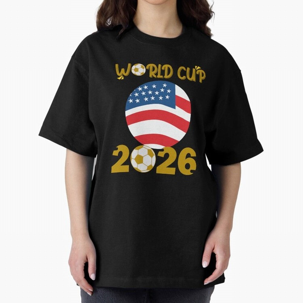 World Cup 2026 USA Soccer Design ¨C Football Fan Graphic T-Shirt Classic T-Shirt Remember Match Day Hype around FIFA World Cup 2026 USA Canada Mexico, Neymar, Argentina, Game Day Rituals, Football Legends, Country Pride and the Road to the Final;